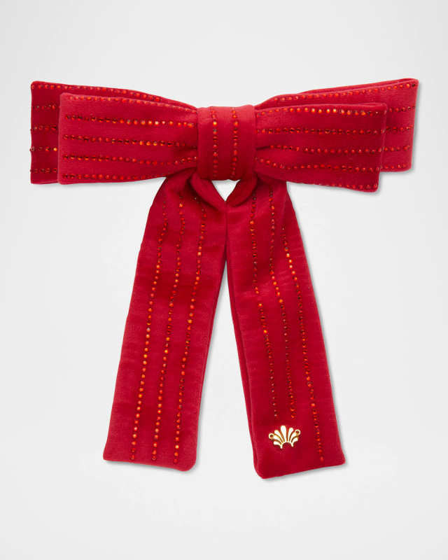 Antoinette Pinstripe Bow